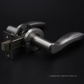 Tubular lever door handle lock stainless steel entry privacy bathroom lock / toilet door lock